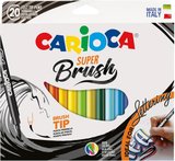 Carioca Super Brush Keçeli Boya Kalemi 20'Li