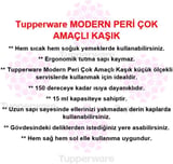 Tupperware Modern Peri Çok Amaçlı Kaşık Mavi Servis Kaşığı Hsgl