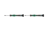 Wera 2054 Elektrik Teknisyenleri için Düz Tornavida, Hex-Plus, 0,7 x 40 mm, 05118060001 (2 paketi)