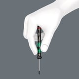 Wera 2054 Elektrik Teknisyenleri için Düz Tornavida, Hex-Plus, 0,7 x 40 mm, 05118060001 (2 paketi)