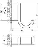 Grohe Selection Tekli Havlu Askısı - 41039000