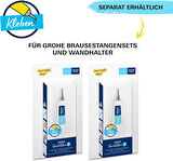 Grohe Vitalio Start 110 Sürgülü Duş Seti Sabunluklu, 110Mm Yuvarlak 2 Akışlı El Duşu, 600Mm Sürgülü 