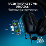 Razer Blackshark V2 X (Playstation) - Playstation Konsolu Için Kablolu E-Spor Kulaklık (240G, Kardio