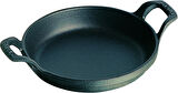 Staub 1301623 İstiflenebilir Fırın Tenceresi, Yuvarlak 16 Cm, 0,4 L, Pişirme Kabı İçinde Mat Siyah E