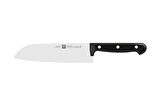 Zwilling Twın Chef 2 Santoku Bıçağı, Paslanmaz Çelik, Siyah