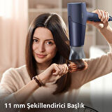 Philips Saç Kurutma Makinesi, Thermoshield Isı Koruması, 4 Kat İyonik Bakım, 110 Km/S Hava Akışı,%20