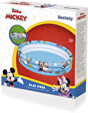 Bestway Disney Junior Mickey - Friends Çocuk Havuzu, Çap 122 X 25 Cm, Yuvarlak