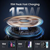 Aohi Kendinden Soğutmalı Magsafe Araç Montaj Şarj Cihazı, 15 W Kablosuz Manyetik Telefon Tutucu Süpe