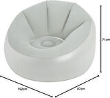 Bestway 1.02M X 97Cm X 71Cm Şişirilebilir Sandalye Led Hava Sandalyesi