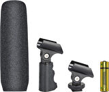 Audio-Technica Atr6550X Kondansatörlü Mikrofon, Video Çekimi Için, Siyah