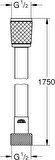 Grohe Vitalioflex Comfort 1750Mm Comfort Duş Hortumu | Krom | 28745002