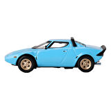 Mini GT 1/64 Lancia Stratos HF Stradale Azzuro Chiaro Koleksiyonluk Metal Model Araba