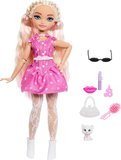Barbie Sarı Saçlı Ve Eklemleri Bükülebilen Barbie Dream Besties 'Malibu' Bebek Ve Aksesuarları, Maky