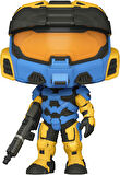 Funko Pop! Halo: Spartan Mark Vii W / Vk78 Commando Riffle - Yellow / Blue