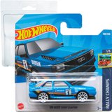 Hot Wheels '84 Audi Quattro Rally Champs 1/5 (180/250) Hcx60 Mavi 2024 + Koruyucu Kısa Kart Frikimon