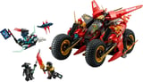 Lego Ninjago Ninja Savaş Aracı 71844-8 Yaş Ve Üzeri Çocuklar Için 2 Ninja Motosikleti, 1 Jet Ve 6 Mi
