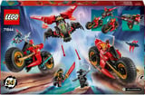 Lego Ninjago Ninja Savaş Aracı 71844-8 Yaş Ve Üzeri Çocuklar Için 2 Ninja Motosikleti, 1 Jet Ve 6 Mi