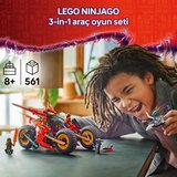 Lego Ninjago Ninja Savaş Aracı 71844-8 Yaş Ve Üzeri Çocuklar Için 2 Ninja Motosikleti, 1 Jet Ve 6 Mi