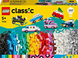 Lego Classic Yaratıcı Araçlar 11036-4 Yaş Ve Üzeri Çocuklar Için 10 Adet Araba Yapımı İçeren Yaratıc