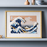 Lego Icons Art Hokusai Büyük Dalga 31208 Sanatseverler Ve Yetişkinler Için Japon Tablo Yapım Seti (1