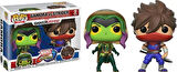 Funko 22776 Pop. Vinil 2'Li Paket: Capcom Vs. Marvel: Gamora Vs Strider