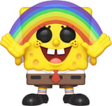 Funko 39552 Pop Vinyl Squarepants S3: Spongebob (Rainbow) Sammelbares Spielzeug, Mehrfarben