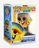Funko 39552 Pop Vinyl Squarepants S3: Spongebob (Rainbow) Sammelbares Spielzeug, Mehrfarben