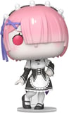 Funko Pop! Animasyon: Re: Zero - Ram - Vinil Koleksiyon Figürü - Hediye Fikri - Resmi Ticari Ürünler