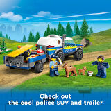 Lego® City Mobil Polis Köpeği Eğitimi 60369-5 Yaş Ve Üzeri Çocuklar Için Oyuncak Yapım Seti (197 Par