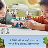 Lego® Minecraft® Buz Kalesi 21186-8 Yaş Ve Üzeri Çocuklar Için İskeletli Oyuncak Yapım Seti (499 Par