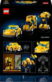 Lego Icons Transformers Bumblebee 10338, Yetişkinler İçin Koleksiyonluk Robot Aksiyon Figürü Yapım S