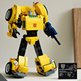 Lego Icons Transformers Bumblebee 10338, Yetişkinler İçin Koleksiyonluk Robot Aksiyon Figürü Yapım S