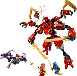 Lego Ninjago Kai’Nin Ninja Tırmanma Robotu 71812-9 Yaş Ve Üzeri Çocuklar Için 4 Ninja Minifigürü İçe