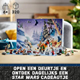 Lego® Star Wars™ Yılbaşı Takvimi 2023 75366-6 Yaş Ve Üzeri Star Wars Seven Çocuklar Için 9 Karakter 