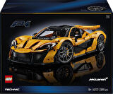 Lego Technic Mclaren P1 42172, Otomobil Tutkunu Yetişkinler Için Sergilenebilir Araba Modeli Yapım S
