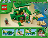 Lego Minecraft Kaplumbağa Plaj Evi 21254-7 Yaş Ve Üzeri Macera Oyunları Seven Çocuklar İçin 3 Adet L