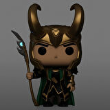 Funko Pop Marvel Avengers Loki With Scepter Special Edition
