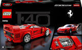 Lego Speed Champions Ferrari F40 Süper Araba 76934 – 9 Yaş Ve Üzeri Çocuklar İçin İnşa Edilebilen Oy