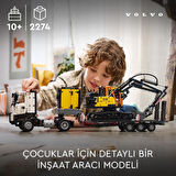 Lego Technic Volvo Fmx Kamyon Ve Ec230 Elektrikli Ekskavatör 42175-10 Yaş Ve Üzeri Çocuklar Için Yar