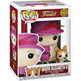 Pop The Royal Family - Queen Elizabeth Ii With Corgi Funko Pop! Vinil Figür (Uyumlu Pop Kutusu Koruy
