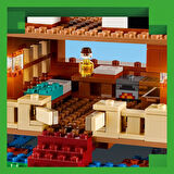 Lego Minecraft Kurbağa Evi 21256-8 Yaş Ve Üzeri Macera Oyunları Seven Çocuklar İçin Yaratıcı Oyuncak