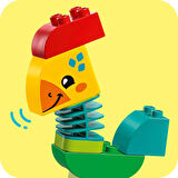 Lego Duplo İlk Hayvan Trenim 10412-1 Buçuk Yaş Ve Üzeri Çocuklar Için Tekerlekli Oyuncak Tren İçeren