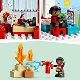 Lego® Duplo® Kurtarma İtfaiye Merkezi Ve Helikopter 10970 - Çocuklar İçin Yaratıcı Oyuncak Yapım Set