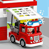 Lego® Duplo® Kurtarma İtfaiye Merkezi Ve Helikopter 10970 - Çocuklar İçin Yaratıcı Oyuncak Yapım Set