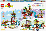 Lego® Duplo® 3’Ü 1 Arada Ağaç Ev 10993-3 Yaş Ve Üzeri Için Yaratıcı Oyuncak Yapım Seti (126 Parça)