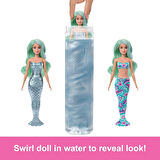 Barbie Color Reveal - Renk Değiştiren Sürpriz Barbie Denizkızı Serisi, Oyuncak