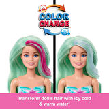 Barbie Color Reveal - Renk Değiştiren Sürpriz Barbie Denizkızı Serisi, Oyuncak