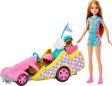 Barbie Stacie Go-Kart Yapıyor Oyun Seti, Oyuncak