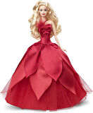 Barbie 2022 Mutlu Yıllar Bebeği (Dalgalı Sarı Saçlı), Bebek Standı, 6 Yaş Ve Üzeri Hby03