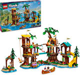 Lego Friends Macera Kampı Ağaç Ev 42631-8 Yaş Ve Üzeri Çocuklar Için Leo, Aliya, Jamila Ve Olly Mini